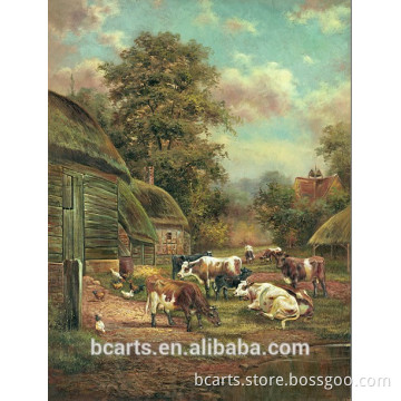 Livestock on the farm decorative wall painting for sale